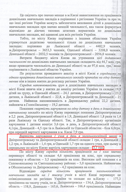 БЮТ: Черновецкий намерен уволить почти 10 тыс. учителей