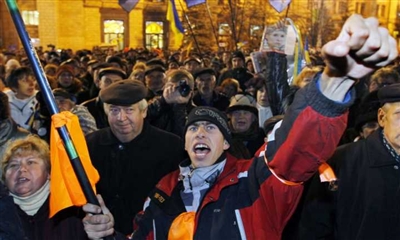 Век свободы не видать. Репортаж с празднования 7-летия Майдана